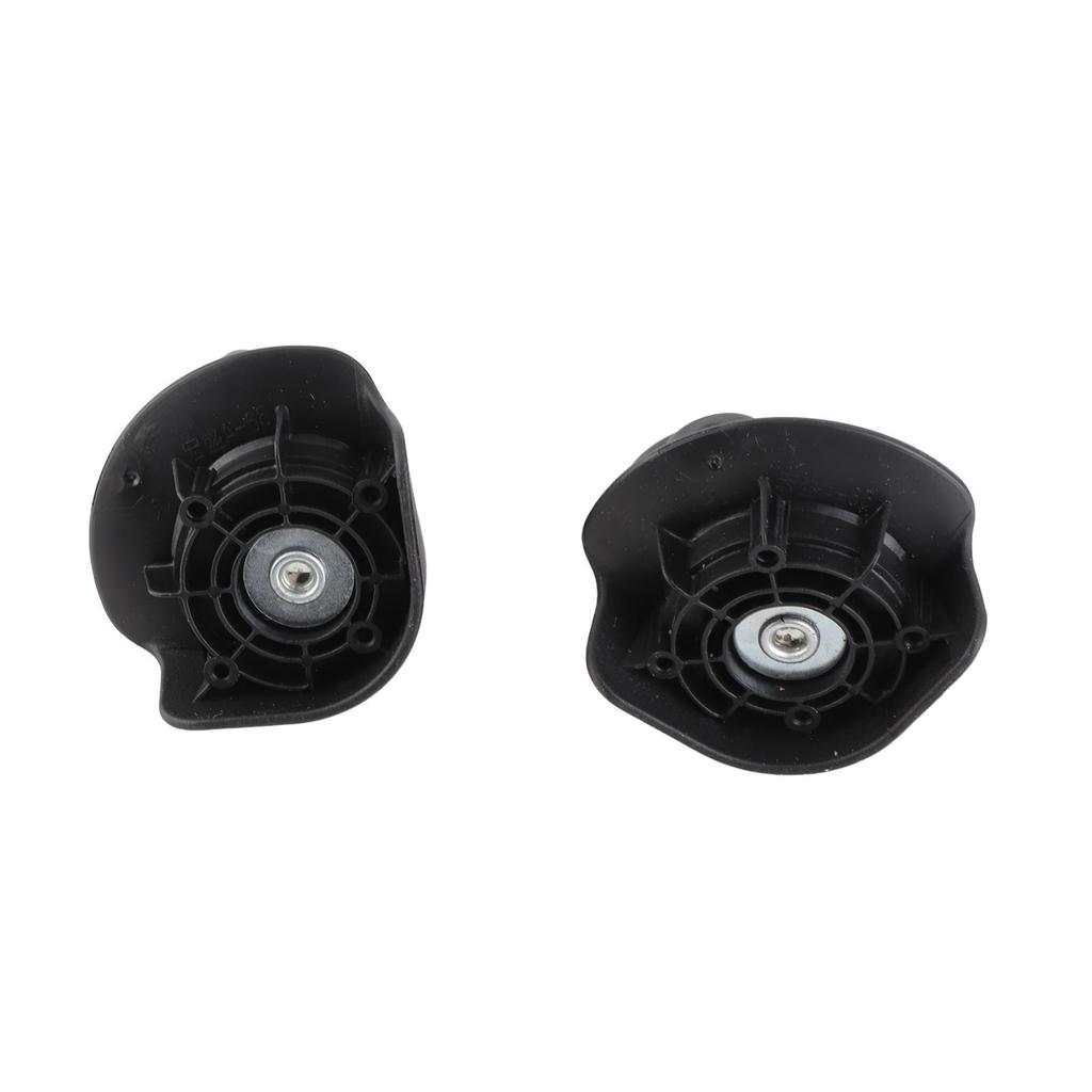 A Pair A65 Black Suitcase Mute Wheel Universal Luggage Replacement Outdoor SuppliesS