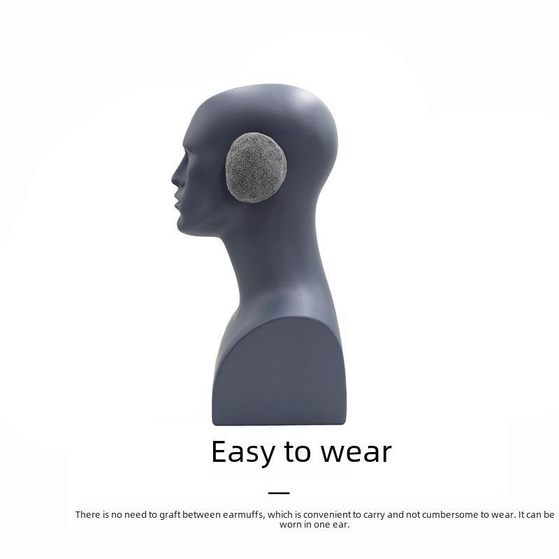 Polar Fleece Single Ear Warmers for Men and Women - Seamless, No Headband.