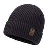 Hat winter cold-proof knitted hat fleece thickened warm men's wool hat cotton hat winter riding windproof cold hat