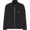 Badge Patch Zip Long Sleeve Shirt Unisex Shirts L1S141200002S0J24-V0029