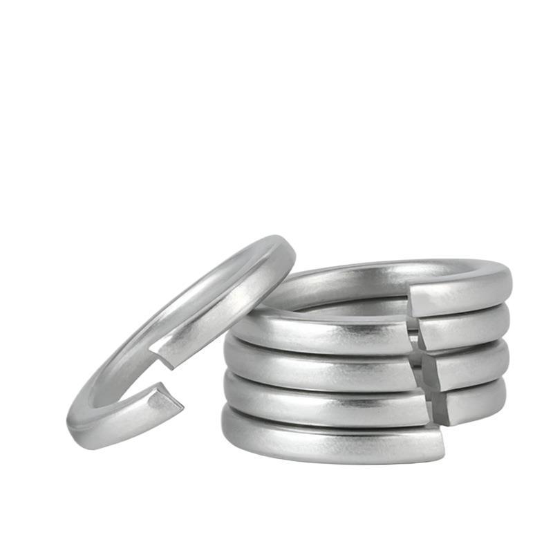 

Carbon Steel White Zinc Spring Washer M5-M24 Thin Elastic Pad M6 Thin Elastic Steel White Zinc Washer