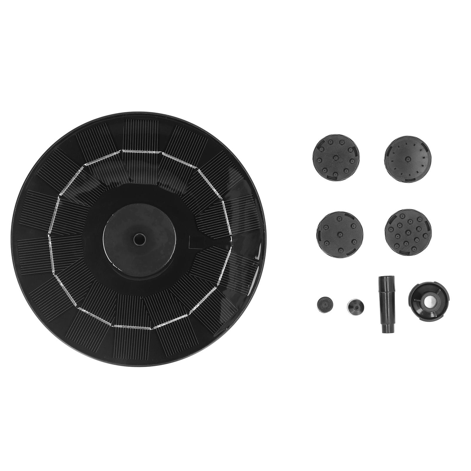 

7V 2.5W Floating Solar Fountain Solar Water Pump for Swimming Pool Water Park Private Garden