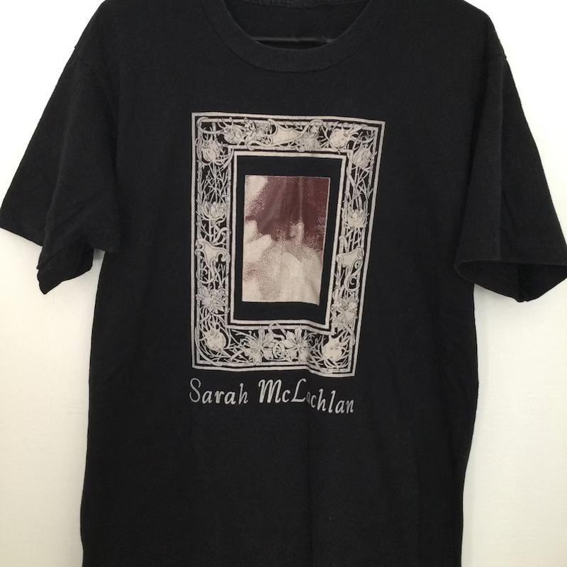 1988-89 Sarah McLachlan Touch T-Shirt Classic Black Unisex Size S-5XL - Men s Summer Cotton Graphic Tee S разноцветный