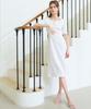 Paul And Alice Heart Neck Dress / White