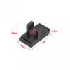 4pcs Buckle Slide Clamps for Camping Wagon Folding Table Cart Accessories