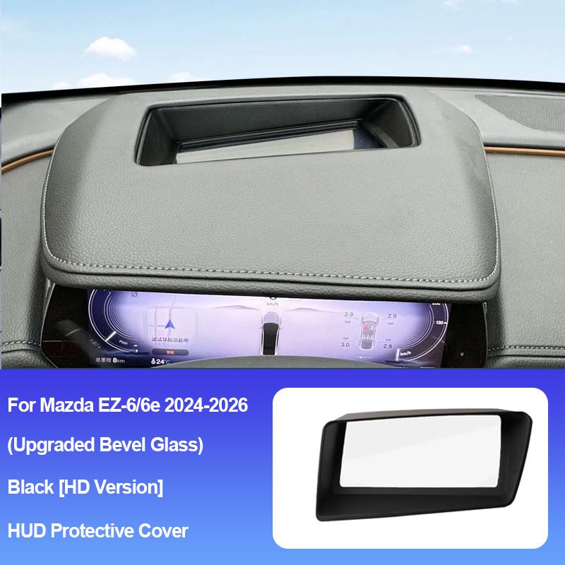 For Mazda EZ-6 Accessorie J90A 6e 2024 2025 2026 HUD Head Up Display Protective Cover Reflective Projection Screen Interior Part