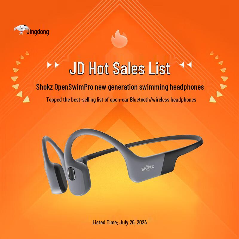 

Shokz OpenSwim Pro S710 Bone Conduction Headphones