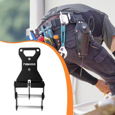 Tool Belt Buckle Aluminum Alloy DIY Upgrade Versatile Easily Install Clip Quick Release for