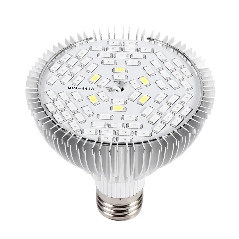 50W Power Plant Grow Lamp E27 Socket Horticulture Grow Light Practical Grow Light Bulb  Garden
