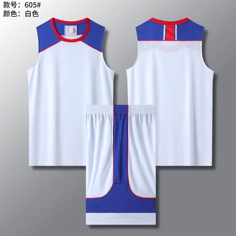 

Basketball jersey set Men s jersey Team jersey Middle school student game training jersey Children s quick-drying vest Ball jersey printing wholesale For 6xl, please consult customer service