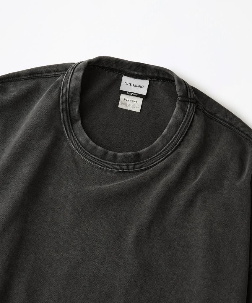 OUTSTANDING [2Pack] Vintage Washing Long Sleeve Tee_Vintage Olive/Vintage Charcoal