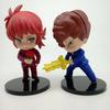 6pcs/Set Anime Figure YuYu Hakusho Yuusuke Urameshi Kurama Fleeting Shadow PVC Cute Q-version Model Children's Gift Toys 9-11CM