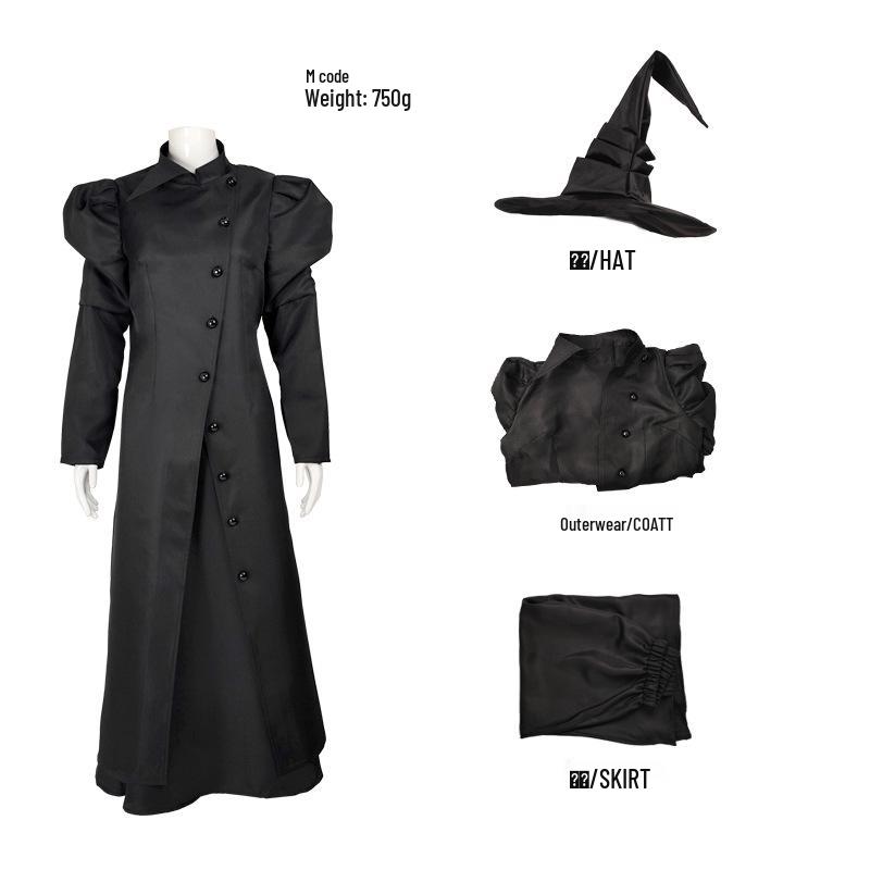 

Eva Magic Witch Costume: Women s Wizard Role-Play Dress Small