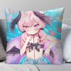 Shimoe Koharu Anime Game BBlue Archive Pillow Case Fashion Square Pillowcase Bedroom Sofa Room Ins Decoration Leisure
