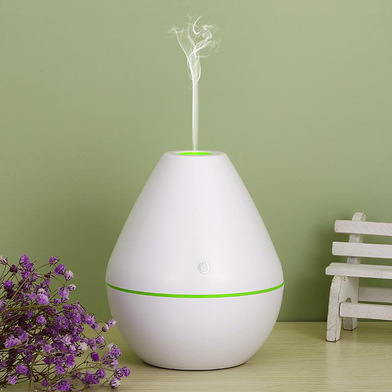 Creative USB Fog & Wood Grain Aromatherapy Humidifier with Custom Logo Option