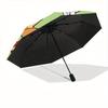 1pc Tom Jerry Windproof Automatic Umbrella, Lightweight for Women/Men, Perfect Christmas Gift a0811218
