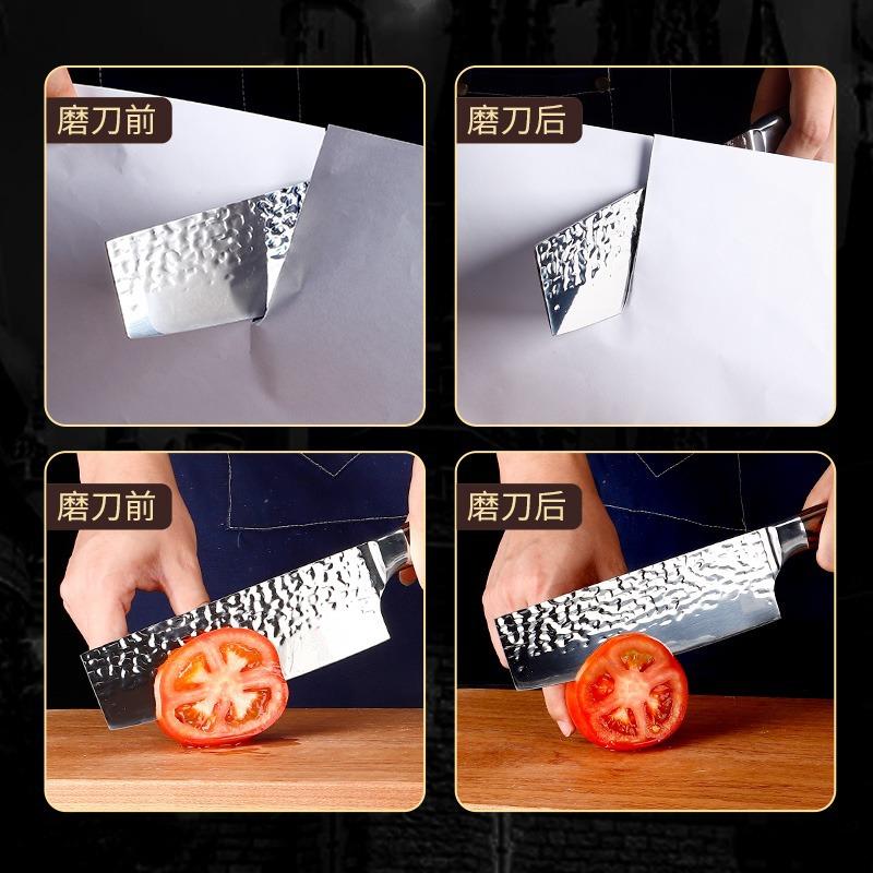 Kitchen Knife Sharpener Multifunctional Whetstone Fine Grinding Fast Sharpening Scissors Cutting Tools Sharp Sharpening Knives