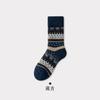 Wool Super Thick Retro Terry Socks Ethnic Wind And Snowflake Winter Warm Home Socks Floor Socks Sleep Socks