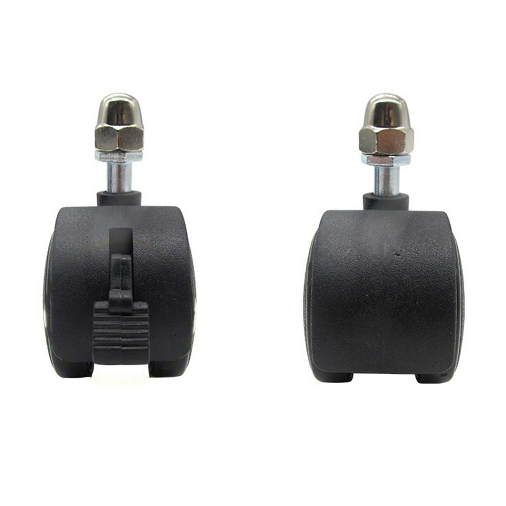 4PCS Casters Heater Wheels Electric Oil Heater Threaded Stem Rotatable Caster Furniture Swivel Caster Platform Trolley Accessory