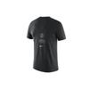 Nike Brooklyn Nets Casual Print Crew Neck Short Sleeve T-Shirt Men Tops Black CK7938-010
