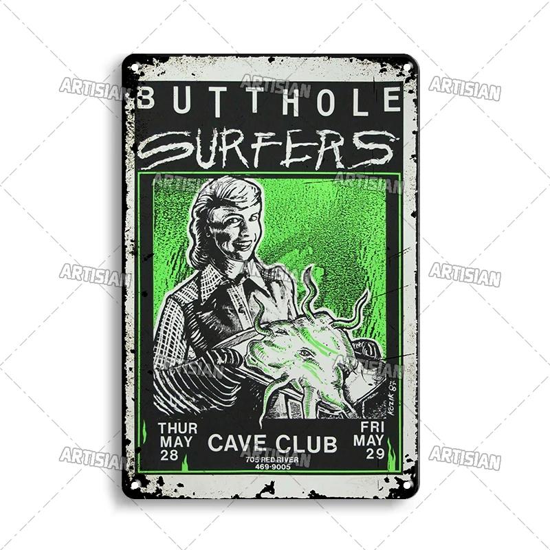 Rock & Roll  Retro Metal Plaque Rock Metal  Sign Music Vintage Plate  Weathered Bar Cafe Club Industrial Decor Retro Wall Plate