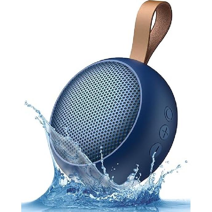 

Портативная Bluetooth-колонка, IPX7 Водонепроницаемая Маленькая Душевая Колонка Беспроводная Bluetooth с Громким Звуком, Поддержка TF-карты/Встроенный Микрофон синий