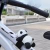 Adorable Cartoon Panda Bike Handlebars Accessory with Multiple Mounting Option Panda Handlebars Charm for Cycling Fun