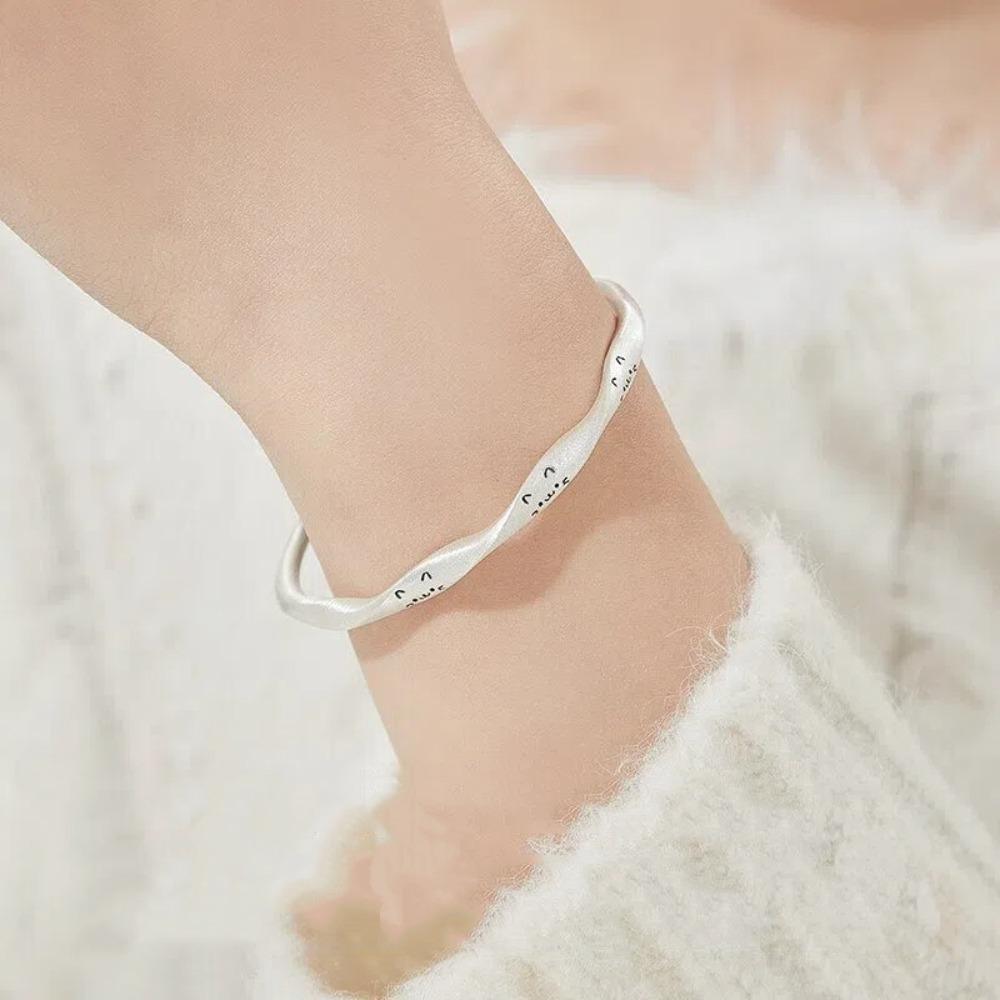 Classic Copper Bracelets Adjustable Cute Hand Bracelet Sweet Cat Bangle  Party