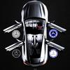 BLZ3   HD LED Projector Door Courtesy Welcome Light For Mercedes Benz AMG W205 W212 W213 A B C E M GL GLA GLB GLC GLE GLS  Accessories