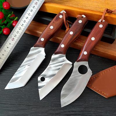 Edelstahl Küchenmesser Schneidemesser Ausbeinmesser Fleischerbeil Kochschneider Werkzeug