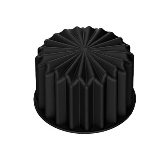 

Silicone Mousse Cake Mold Food-Grade Baking Pan for Cheesecake Pastry Candle Non-Stick Easy-Release Heat-Resistant Reusable DIY Baking Essential F чёрный