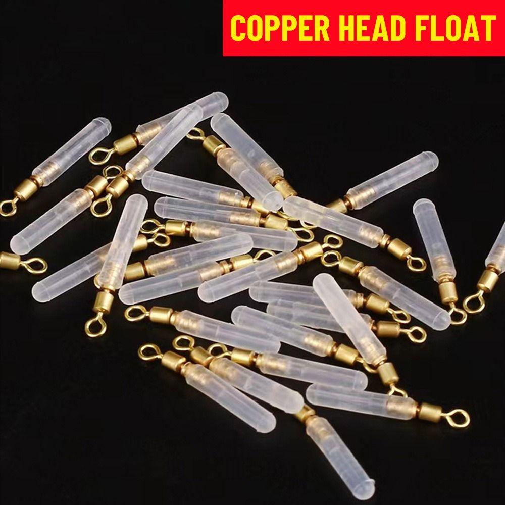 Accesoires 4 Size Rotation boia Floating Flotteur Buoy Copper Head Float Anti knot Fishing Floats