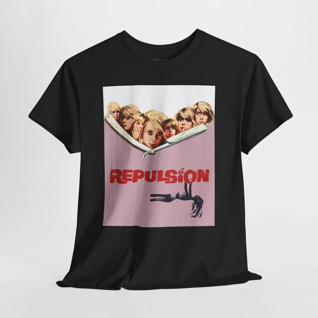 Repulsion 1965 Retro Movie Poster Horror Unisex Graphic T-Shirt