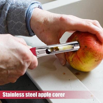 Instrumentos para trabalhar com frutas e vegetais – Máquinas para descaroçar maçãs