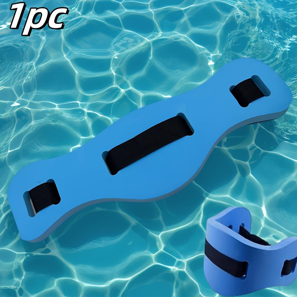 

Пояс для плавания из ЭВА, снижающий нагрузку на суставы, регулируемый, гибкая посадка, пояс для плавания для тренировок по плаванию, новый синий