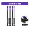 Non-slip Magnetic Cross Screwdriver Bits Ph2 Batch Head Phillips Impact Bits  Impact Driver Bit Sets for Power Drilling