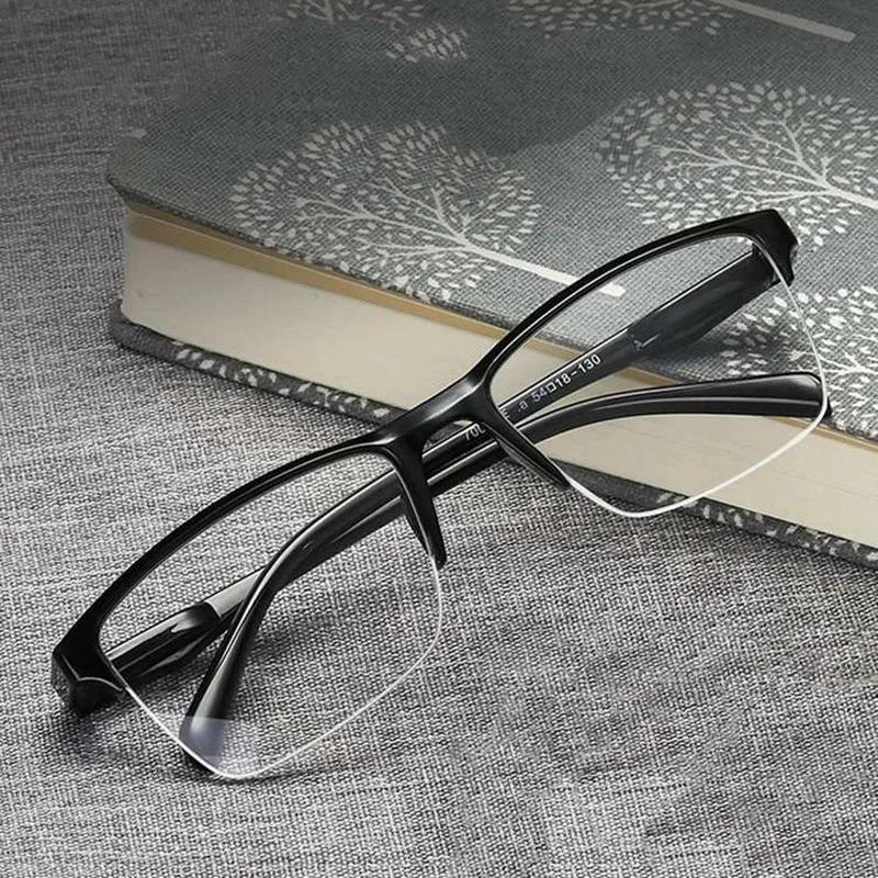 +0.75,+1.0,+1.25,+1.5,+1.75,+2.0,+2.25,+2.5,+2.75,+3.0 To +4.0 New Fashion Women Men Semi-diopter Reading Glasses Lesespiegel