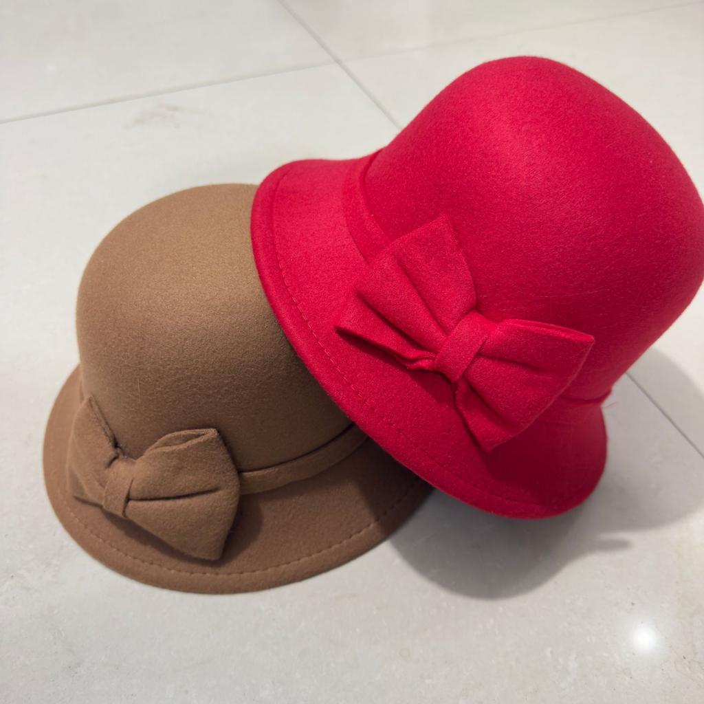 Europäischer und Amerikanischer Stil Herbst- und Winterhut Lässiger Schleifenhut Damenhut Süßer Warmer Zylinder