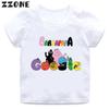 Hot Sale Cute Barbapapa Print Cartoon Kids TShirts Girls Clothes Baby Boys Short Sleeve T shirt Summer Children Topsooo5162