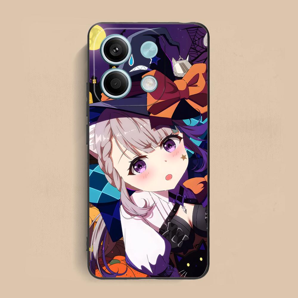 Game GI Lynette Matte TPU Mobile Phone Case for Xiaomi Redmi 15 14 13 12 A5 3 2 1 C Plus 4G 5G Colorful Printing Cover