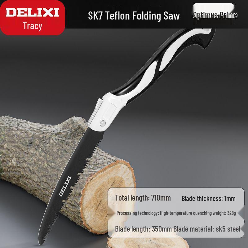 Compact Handheld Folding Woodworking Saw for Trees and Woodcraft