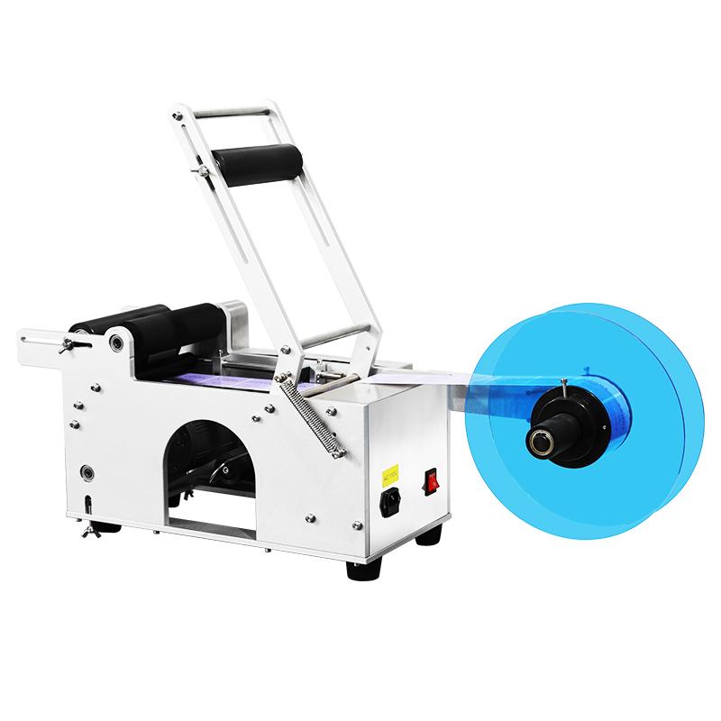 ZONESUN ZS-LT50 Semi-automatic Round Bottle Labeling Machine 110 volts_For normal label