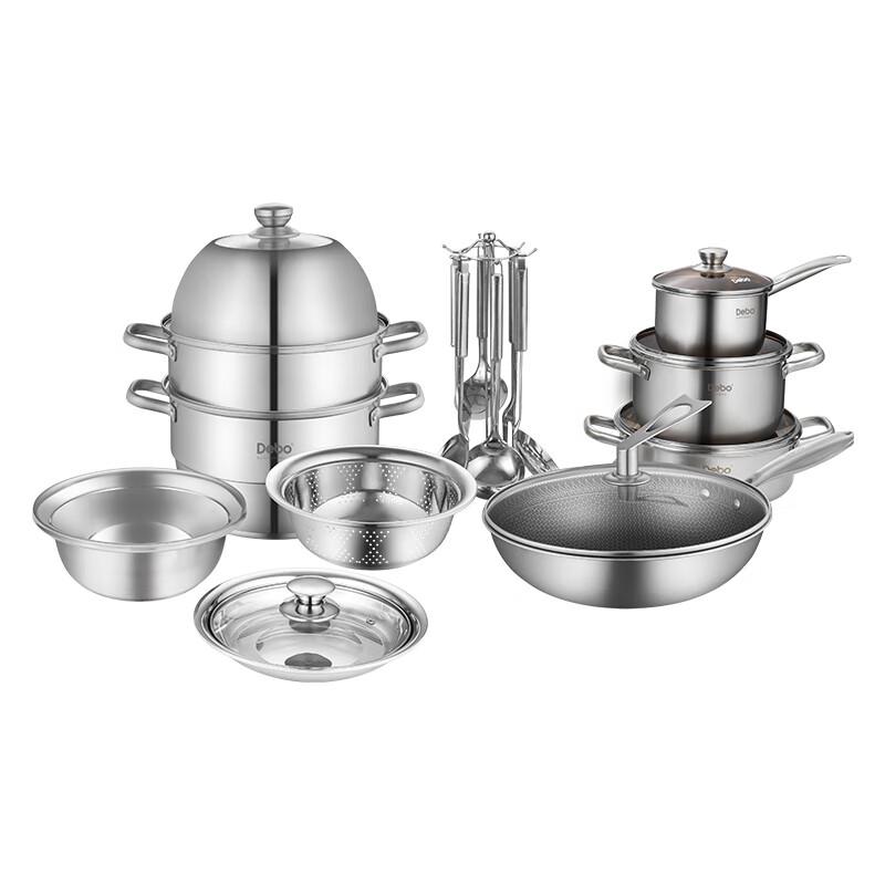 Debo Thompson Stainless Steel Cookware Set