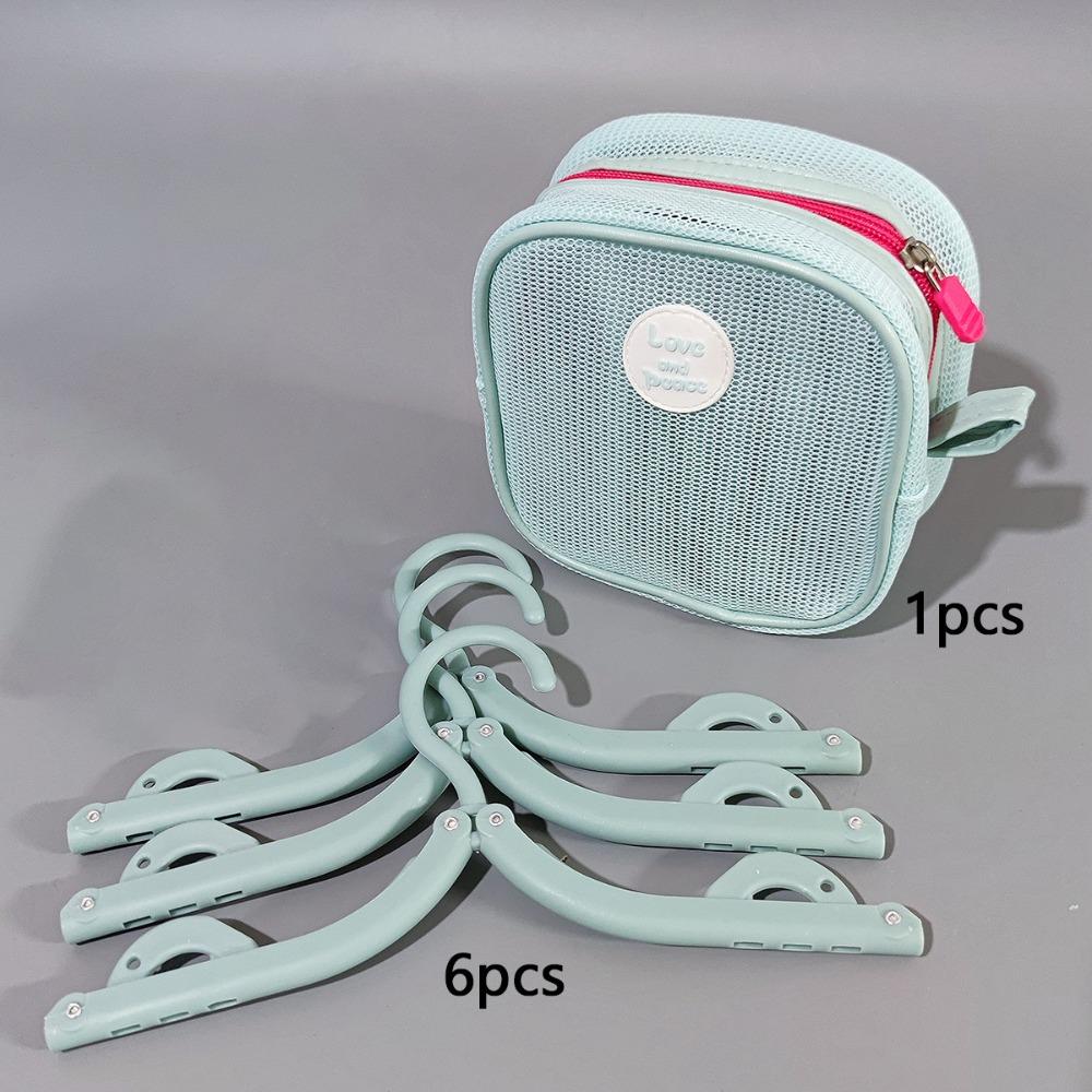 

with Storage Bag Foldable Hanger Save Space Anti Slip Travel Drying Rack Ultra Light Load-Bearing Strong Clothes Rack