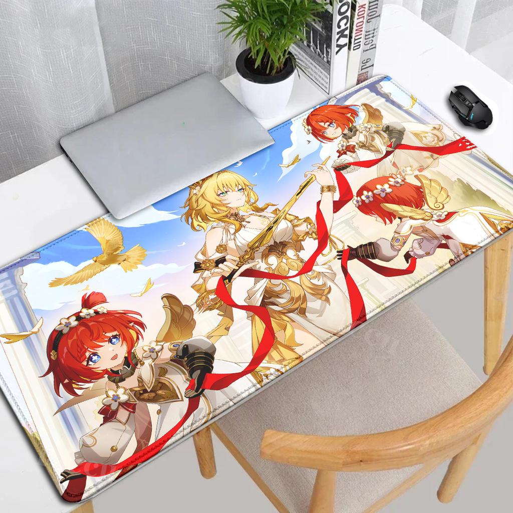 Tribbie Honkai Star Rail Mouse Pad PC XXL Keyboard Rug Laptop Star Gaming teclado Mousepad Computer Anime Gamer Cabinet Desk Mat