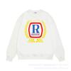 Mens Oversized Streetwear Hoodie With Bold Letter Print Cotton Sweatshirt Winter Casual Top