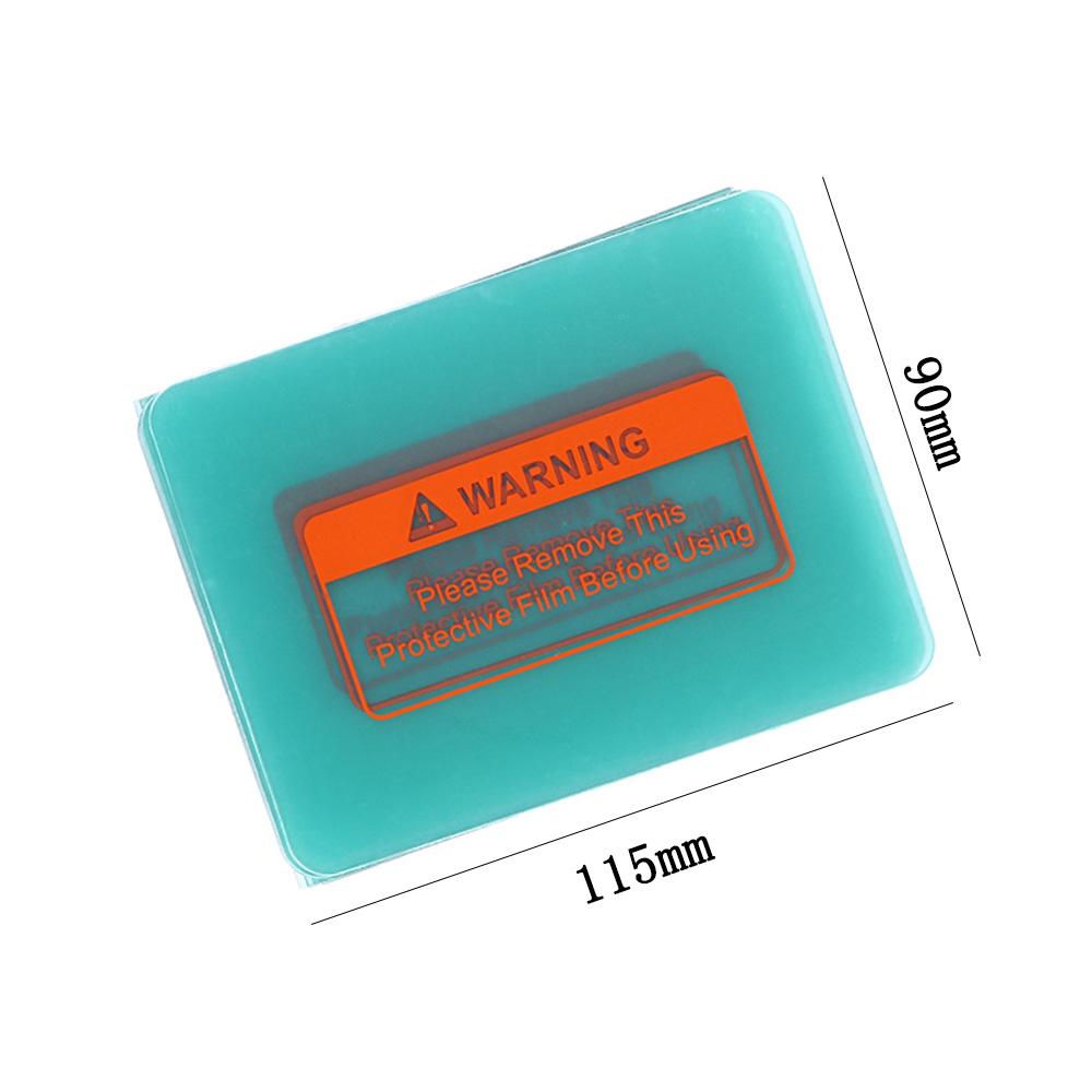 10PCS Solar PC Clear Replacement Plastic Lens Cover Mask Mirror Lens External Protector Plate Protective Sheet
