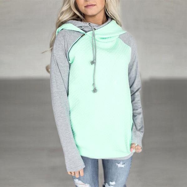 double hooded sweater