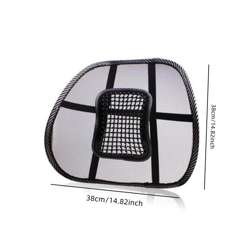 Hanyu Car Seat Chair Massage Back Lumbar Support Pad Office Mesh Cushion