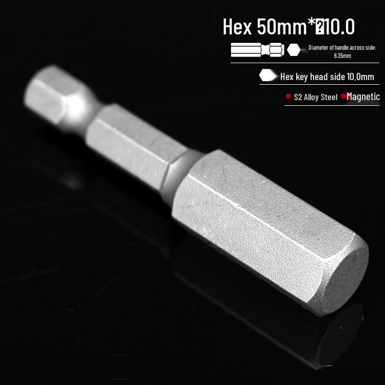 S2 Hexagon Magnetic Impact Driver Bit Set for Electric Screwdrivers